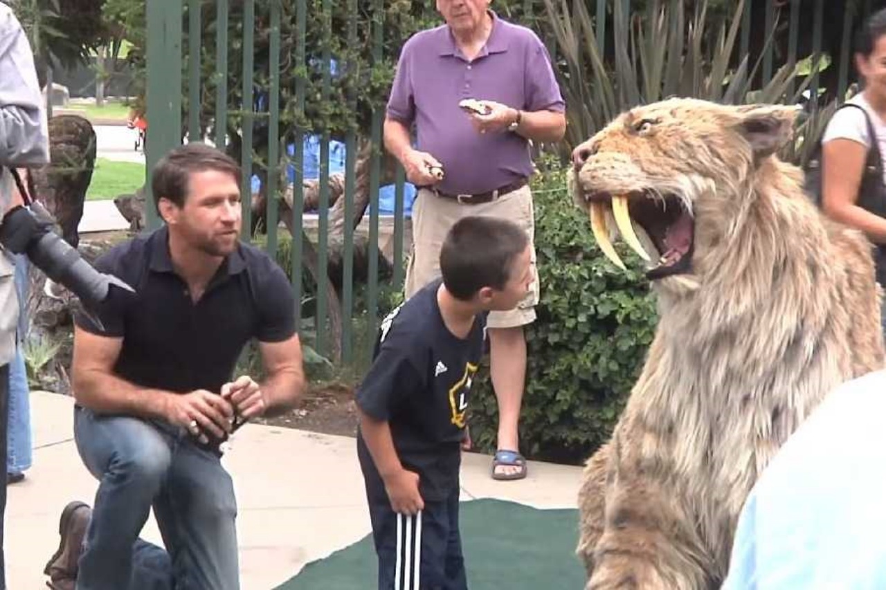 Tigre dai denti a sciabola appare nella città di LA